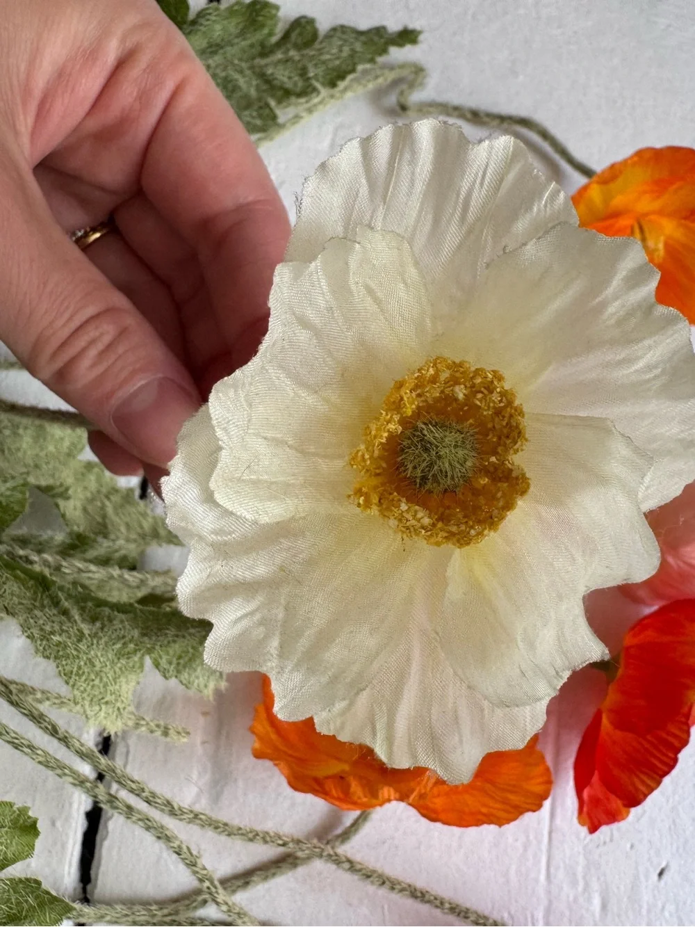 Set of 12 Silk Flowers